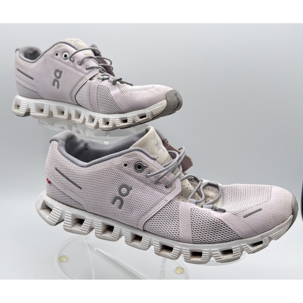 On Cloud Women 8.5 Pink Mesh Running Shoes Cloud 5 Lightweight Sneakers